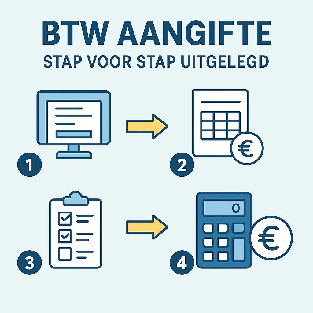 BTW aangifte stap voor stap uitgelegd