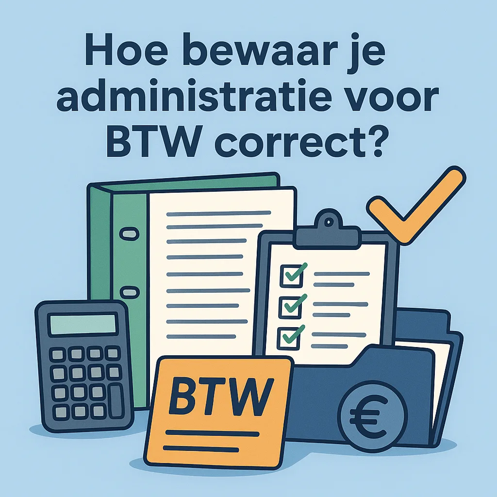 Hoe bewaar je administratie voor BTW correct?