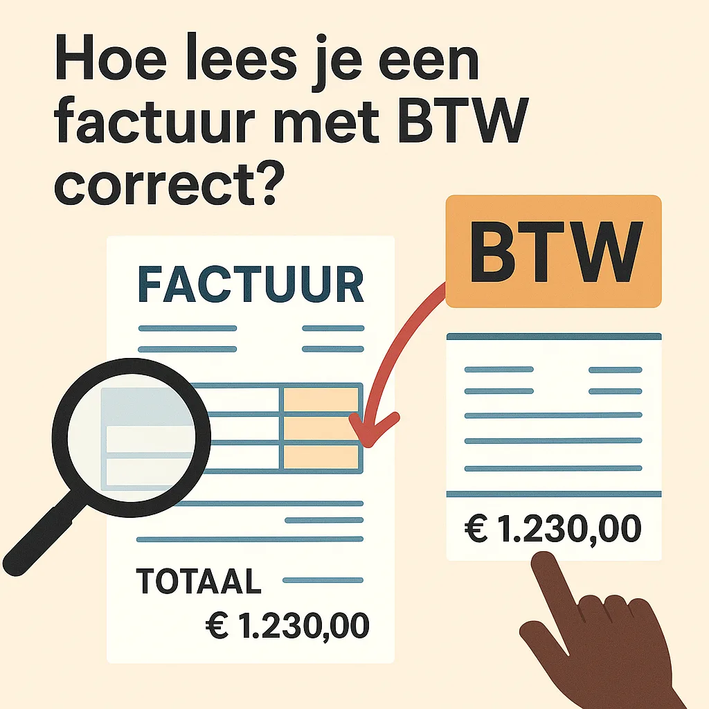 Hoe lees je een factuur met BTW correct?