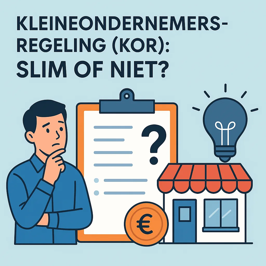 Kleineondernemersregeling (KOR): slim of niet?