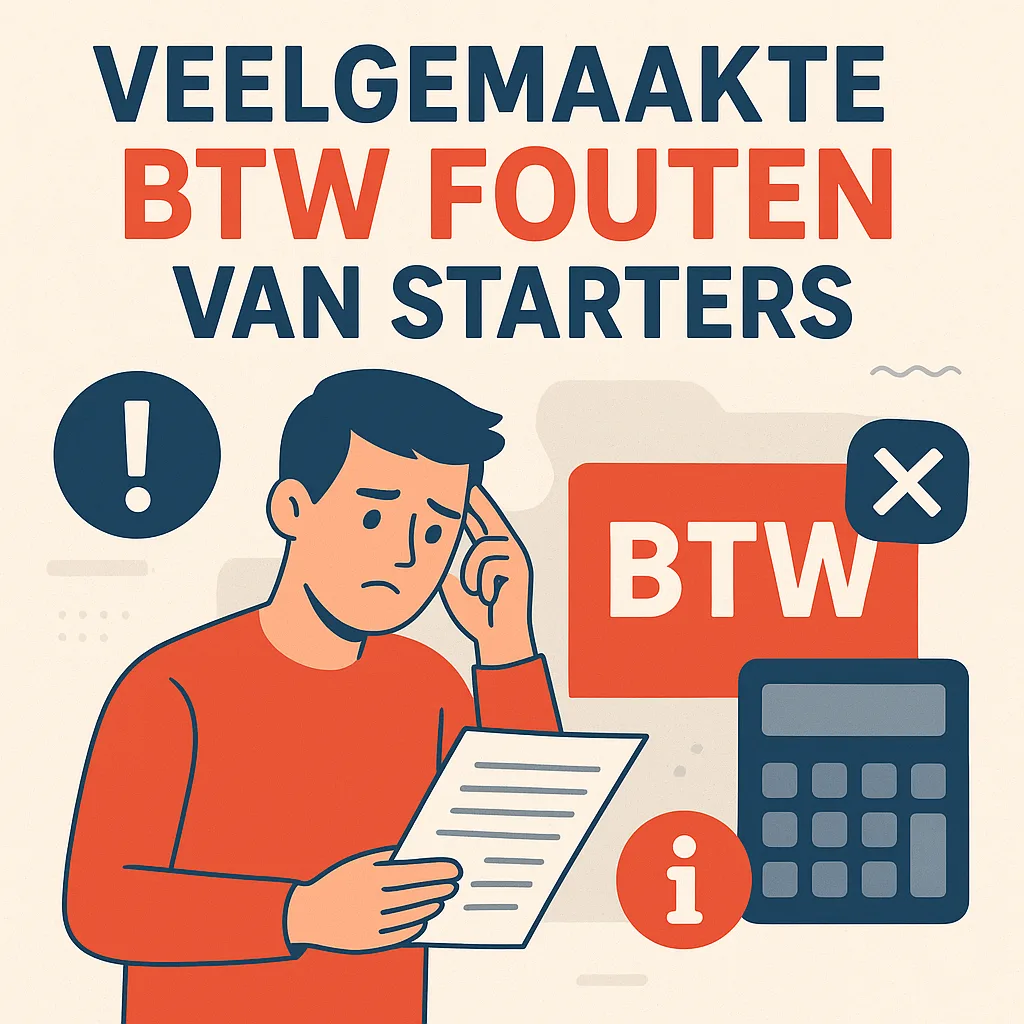 Veelgemaakte BTW fouten van starters
