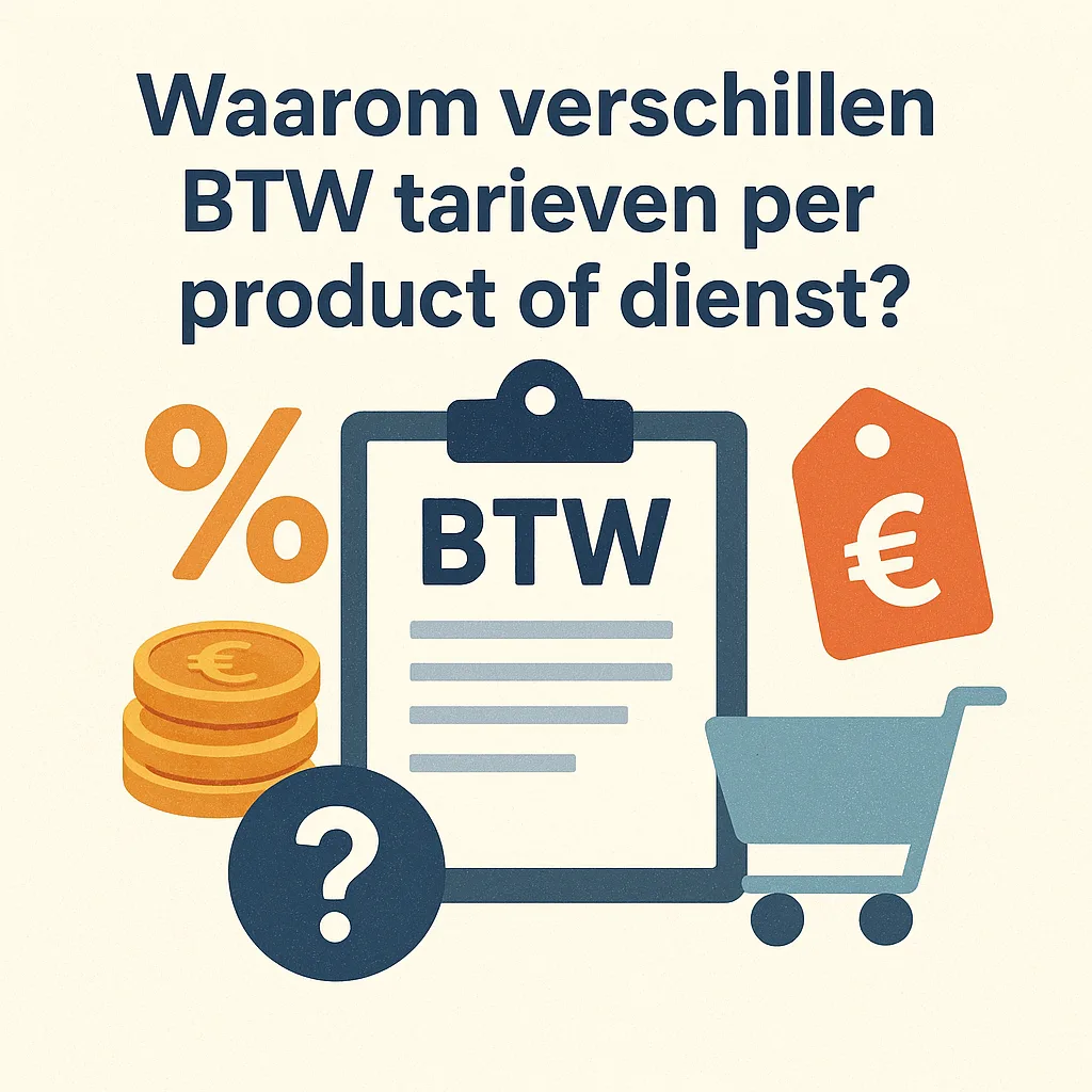Waarom verschillen BTW tarieven per product of dienst?