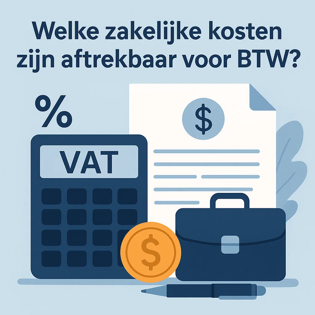Welke zakelijke kosten zijn aftrekbaar voor BTW?